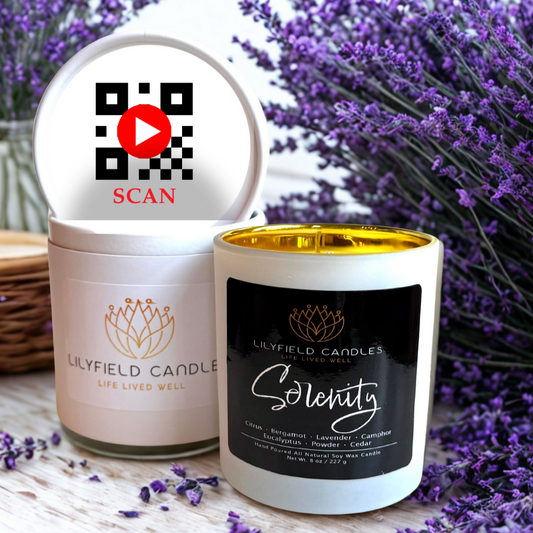 Serenity Soy Candle (Lavender)