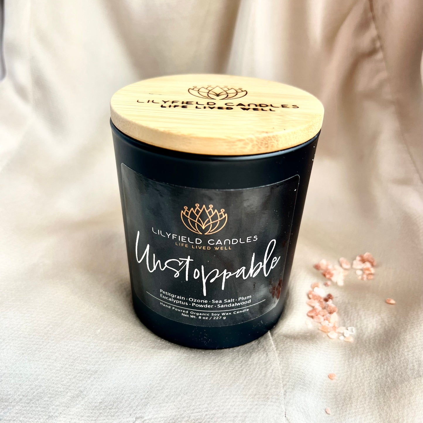 Luxury Collection of 3 Soy Candles (Carpe Diem, Unstoppable and Fearless)