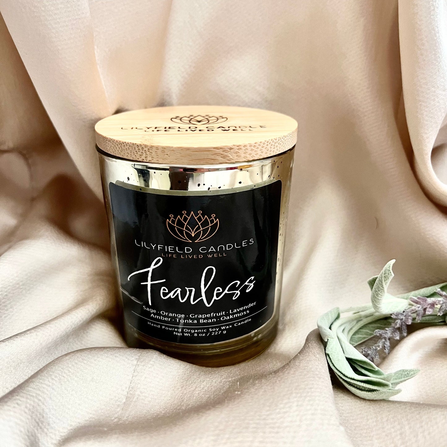 Luxury Collection of 3 Soy Candles (Carpe Diem, Unstoppable and Fearless)