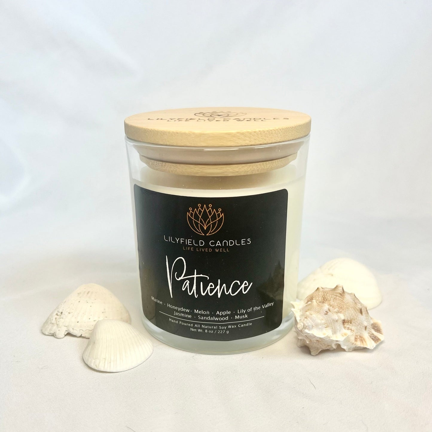 Virtue Collection of 3 Soy Candles (Rose Garden, Coastal and Vanilla Blossom)