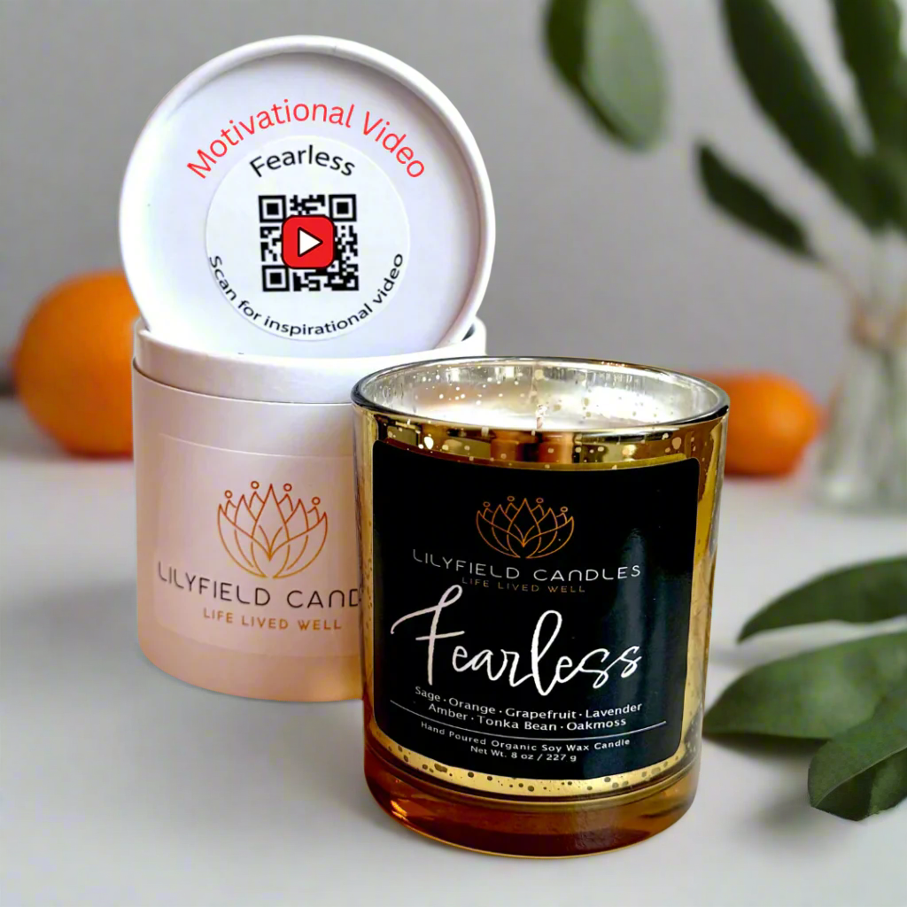 Fearless Soy Candle (Amber & Oakmoss)