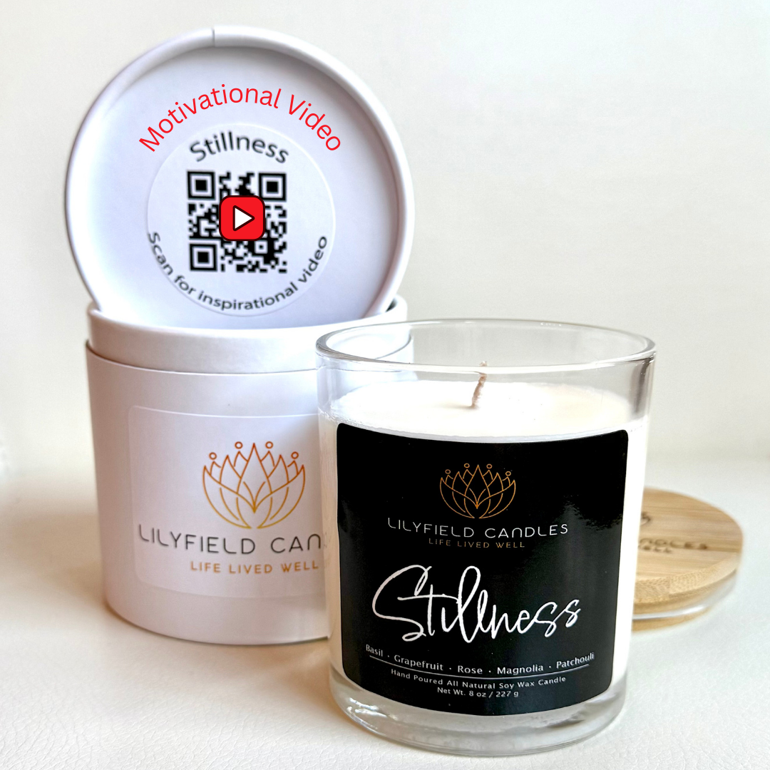 Stillness Soy Candle (Rose Garden)
