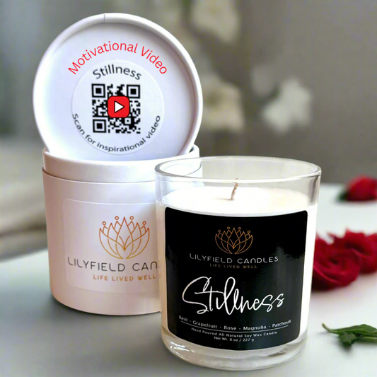Stillness Soy Candle (Rose Garden)