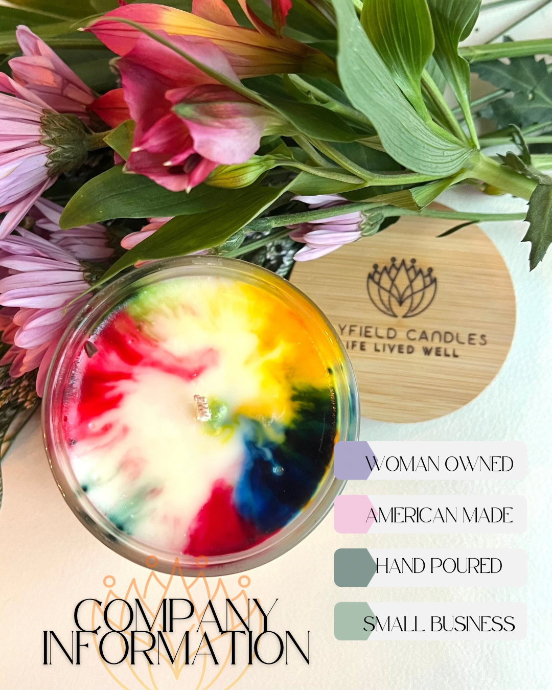 Carpe Diem Soy Candle (Vanilla & Gardenia)