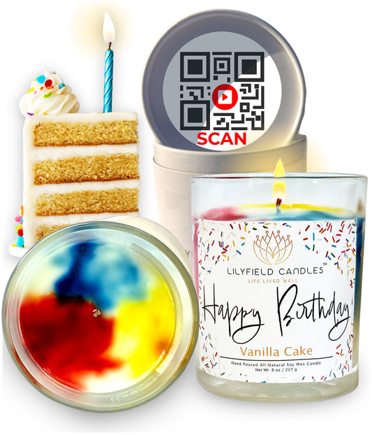Birthday Candle (Vanilla Cake)