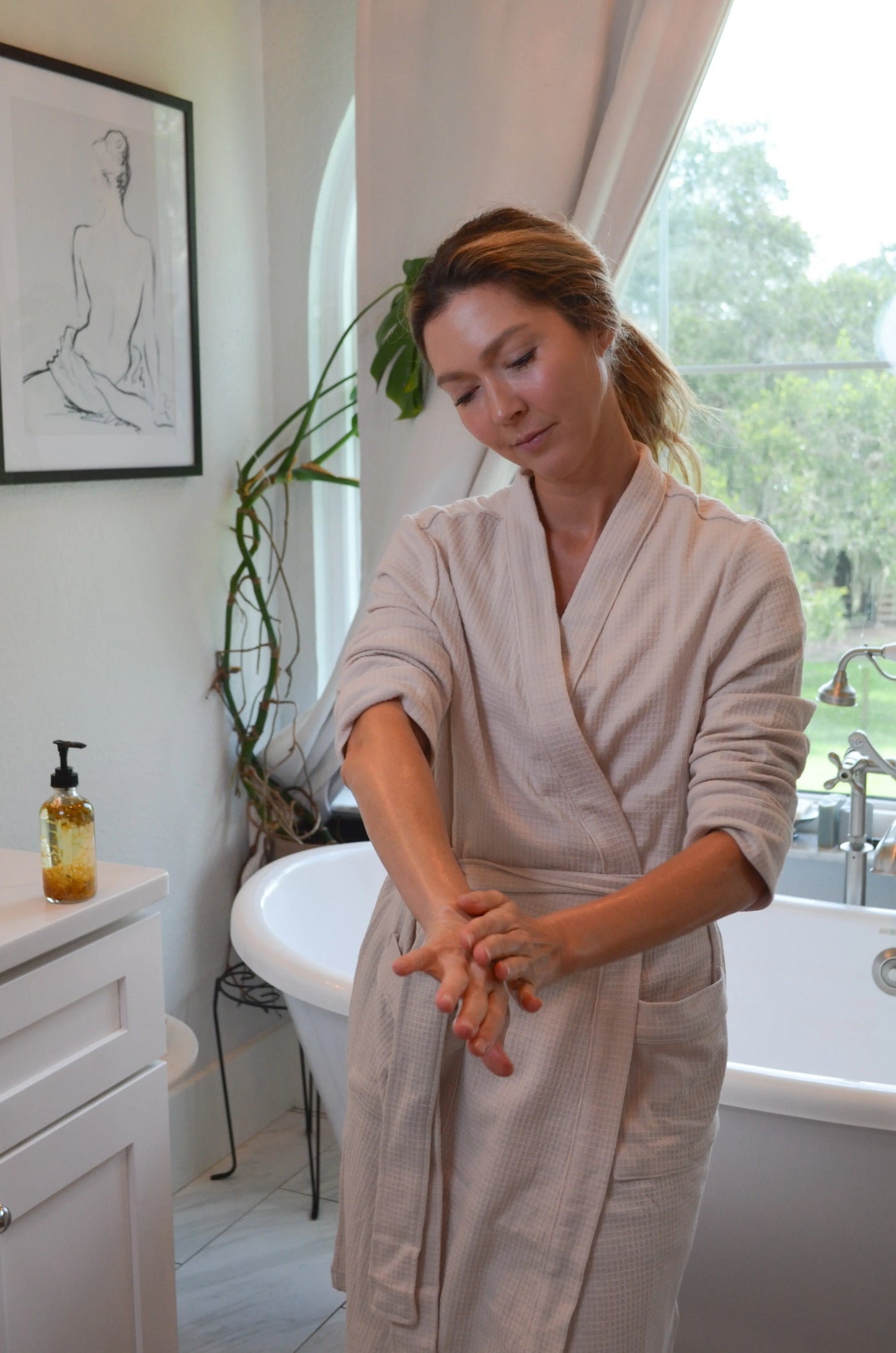 Bare Flower Natural Fragrance Free Body Oil - Best for Sensitive Skin Pretty farm girl