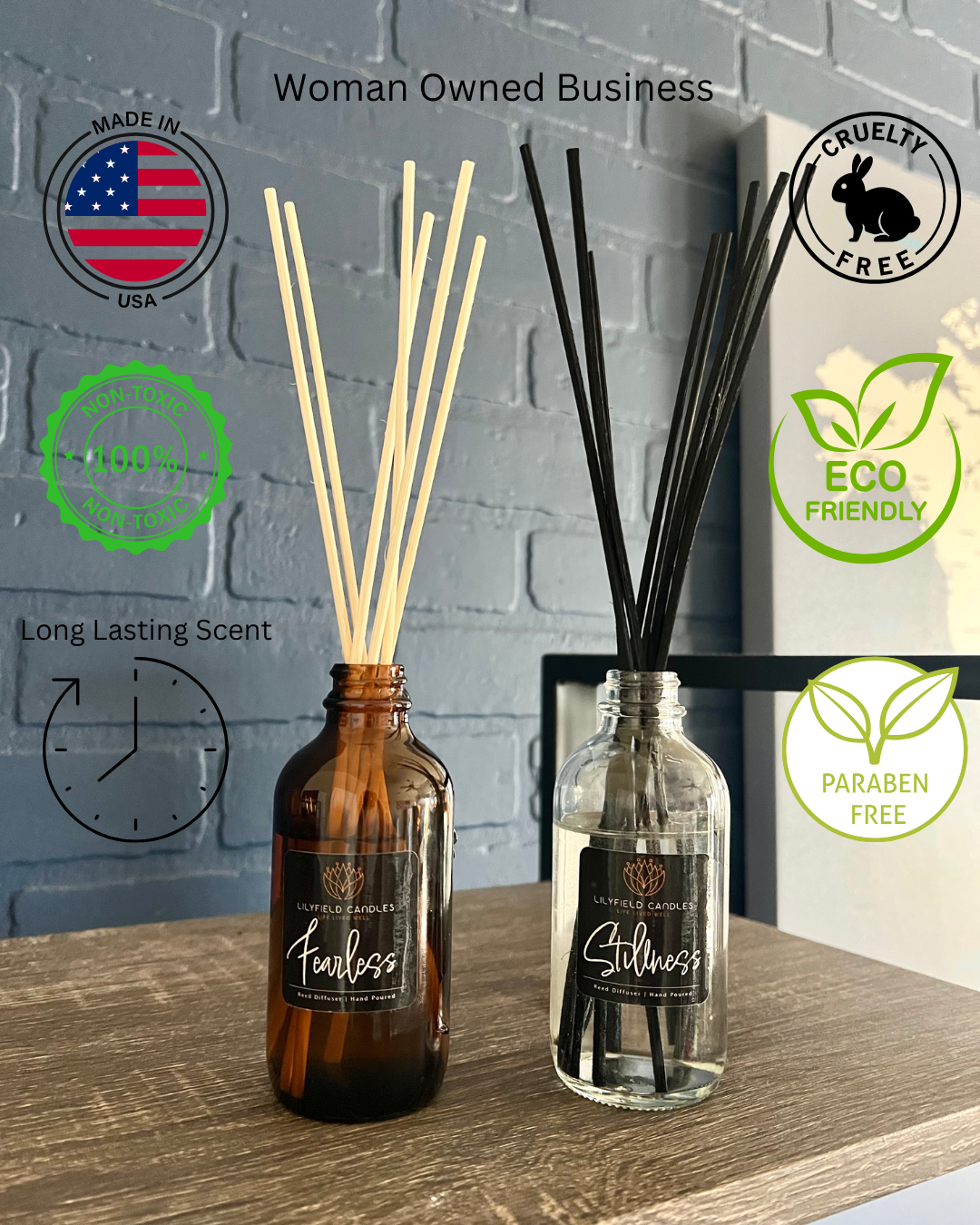 Fearless Diffuser (Amber & Oakmoss)