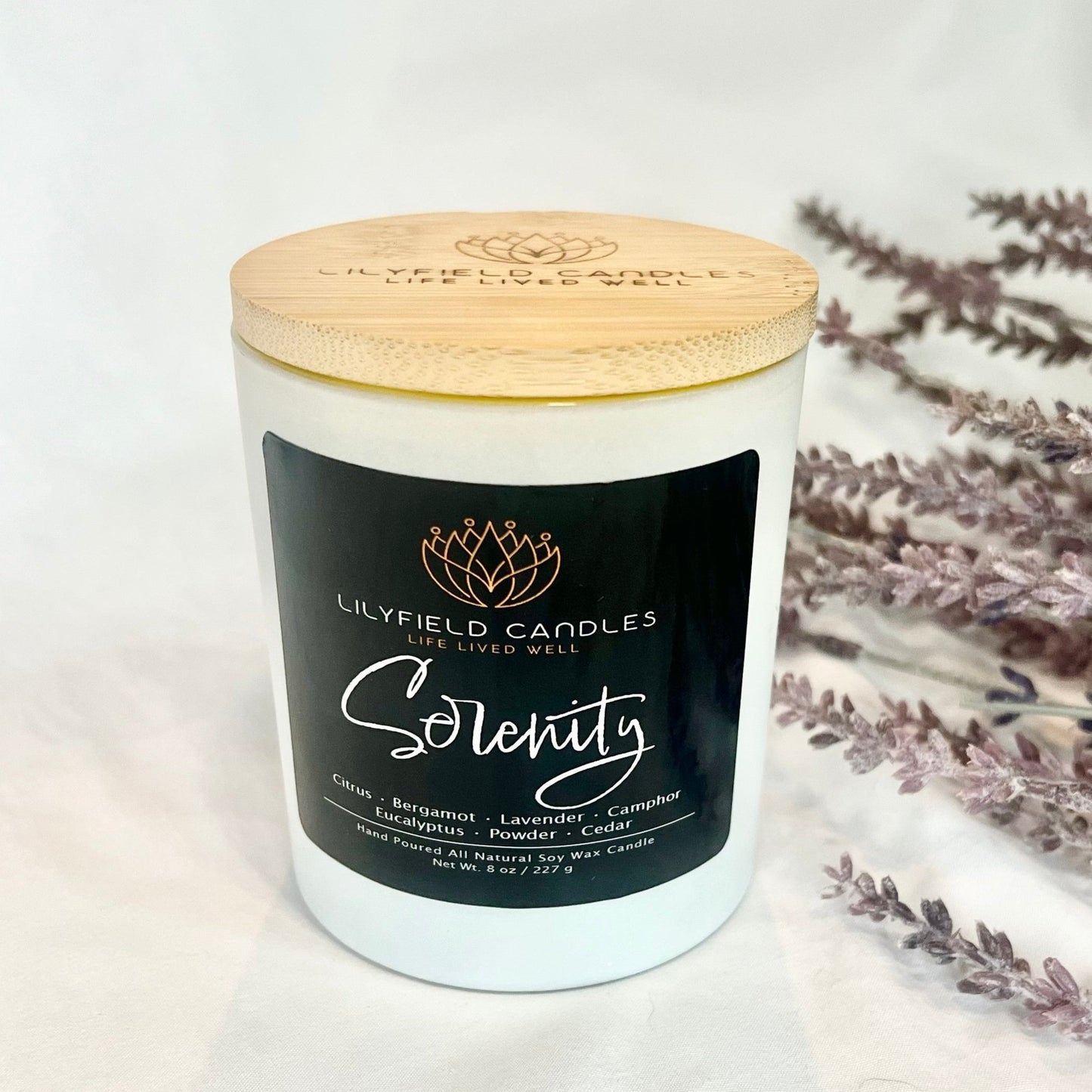 Serenity Soy Candle (Lavender)