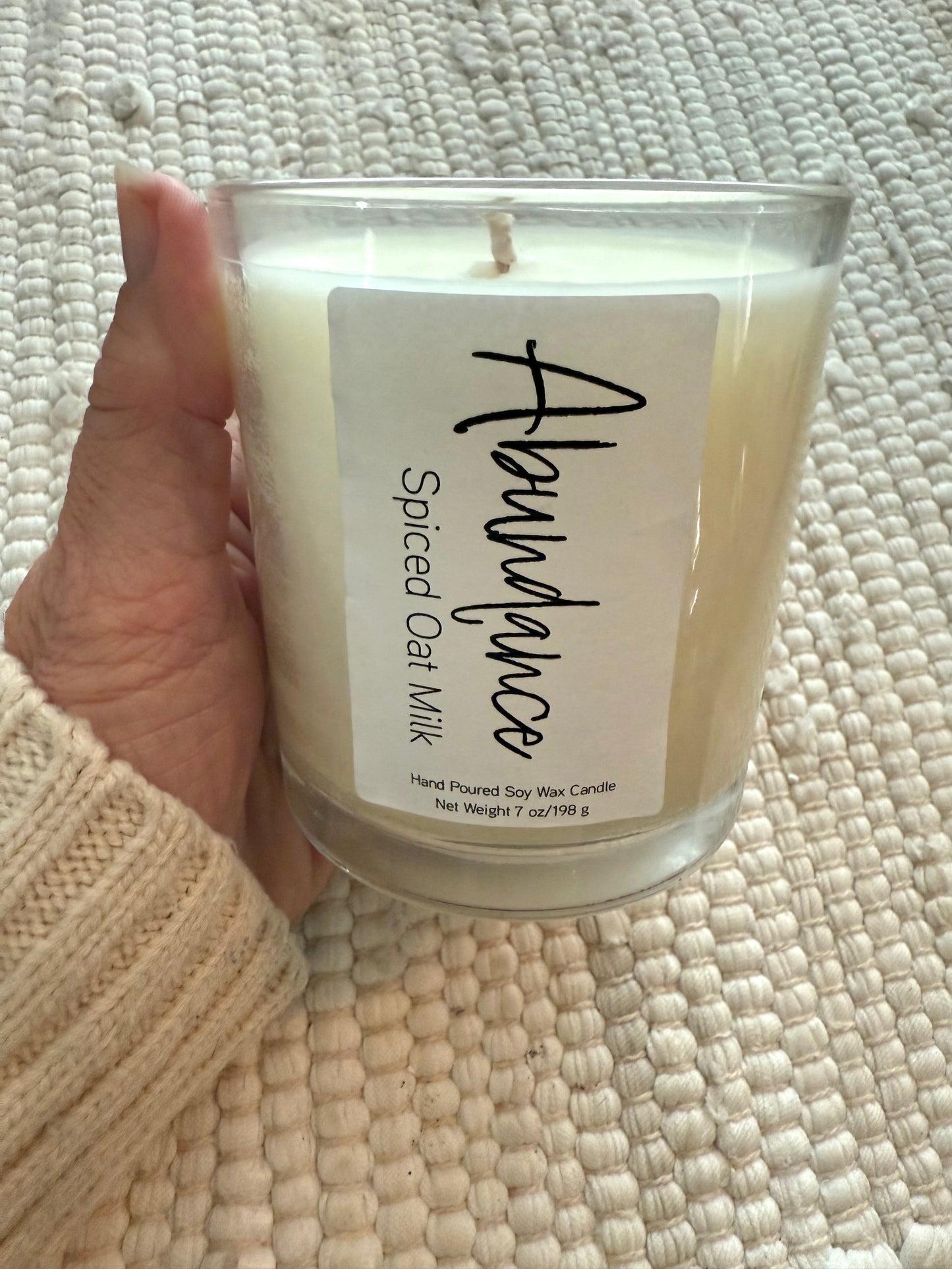 Abundance Soy Candle (Vanilla Spiced Oat-Milk) - Lilyfield Candles