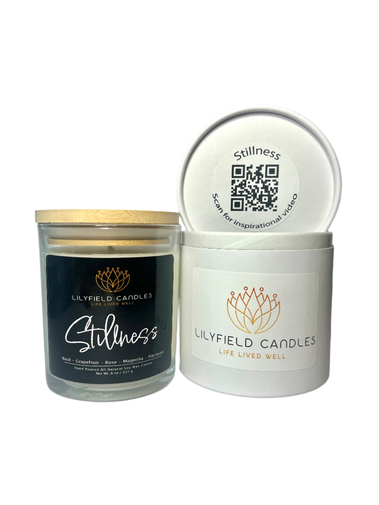 Stillness Soy Candle (Rose Garden)