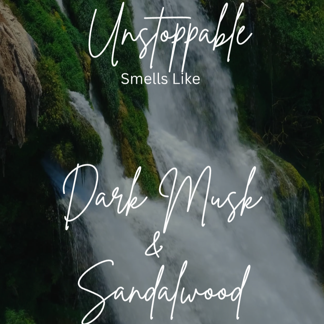 Unstoppable Soy Candle (Dark Musk & Sandalwood)