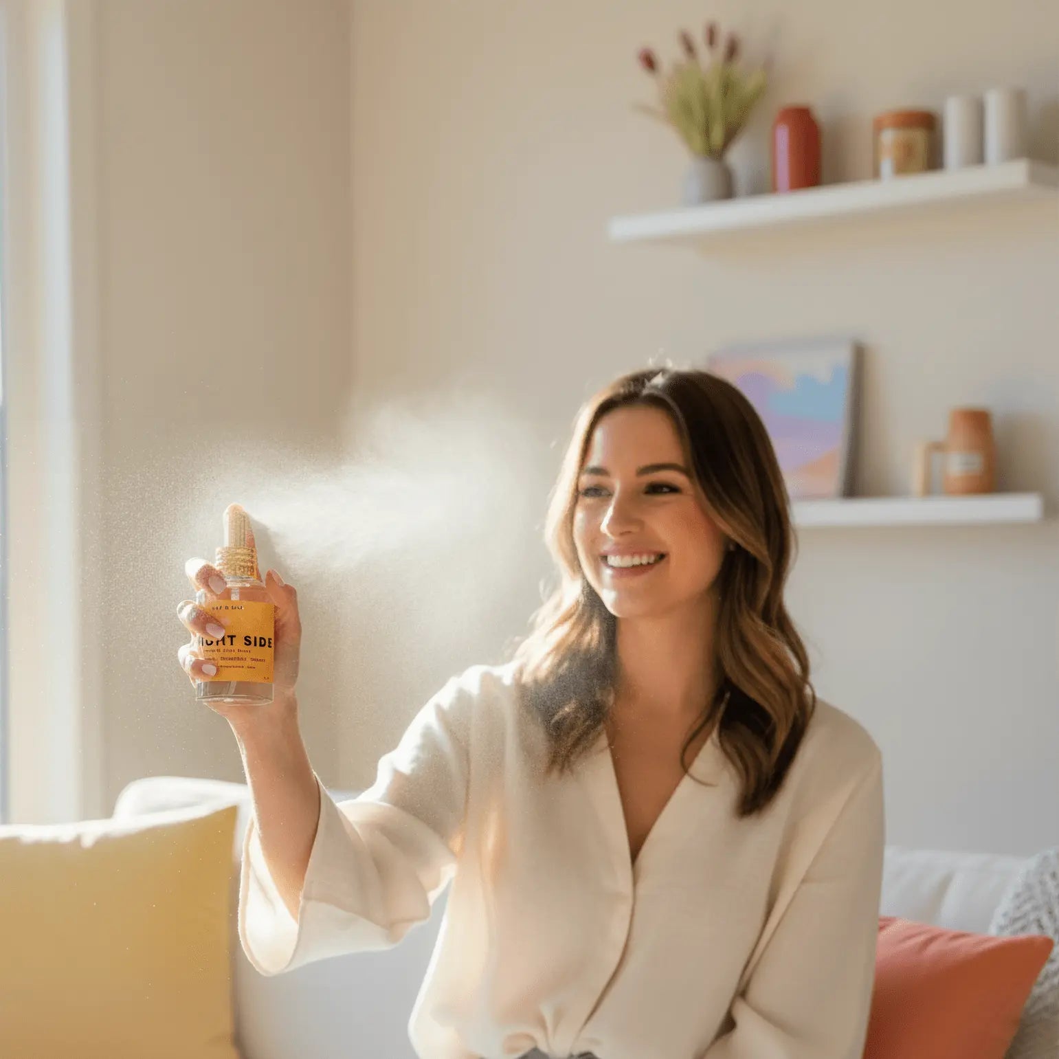 Bright Side - Bergamot & Yuzu Room Spray Vibe & Glo Candle Studio