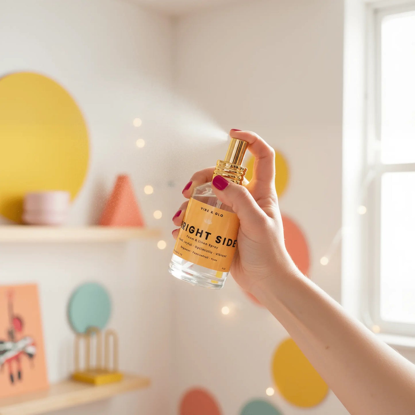 Bright Side - Bergamot & Yuzu Room Spray Vibe & Glo Candle Studio