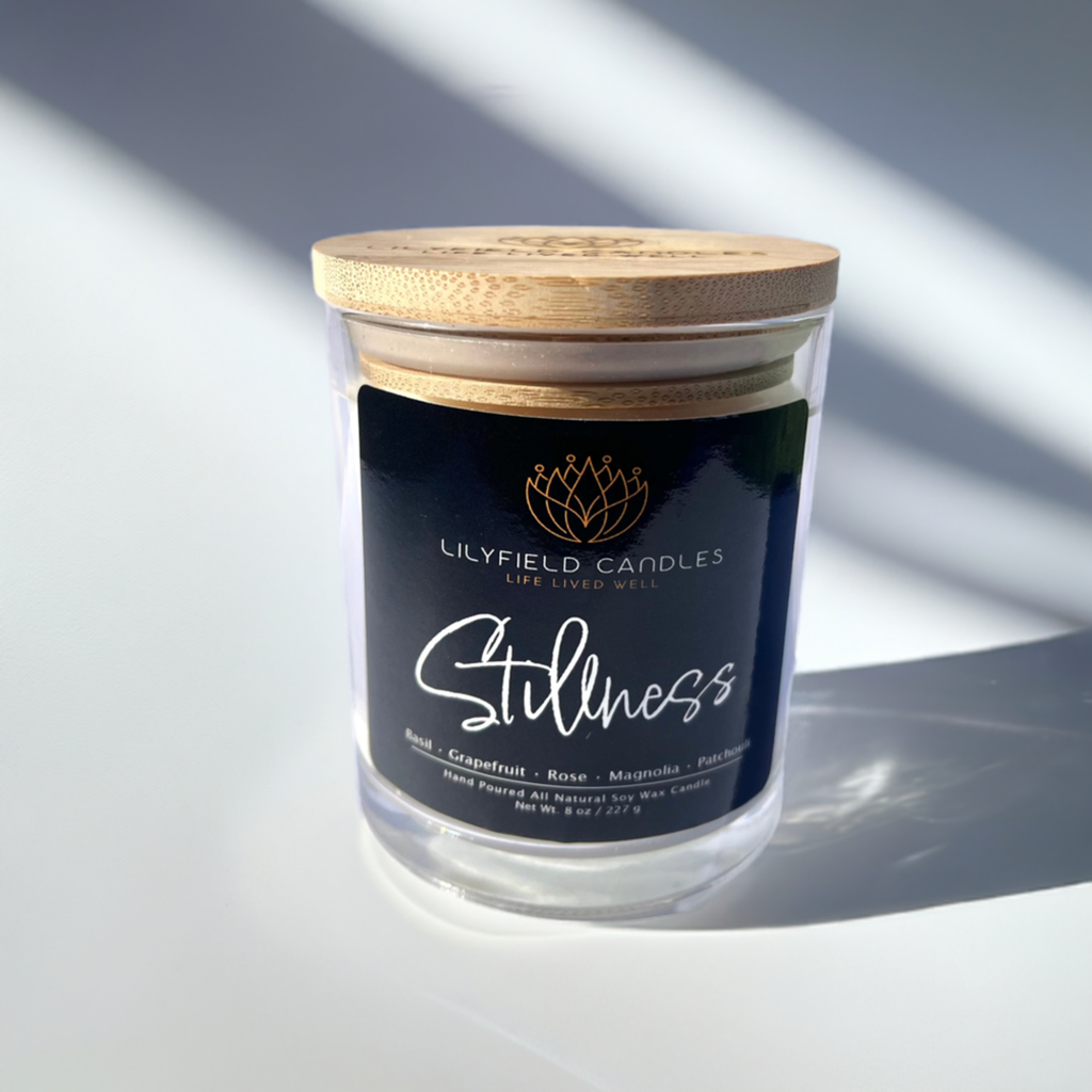 Stillness Soy Candle (Rose Garden)