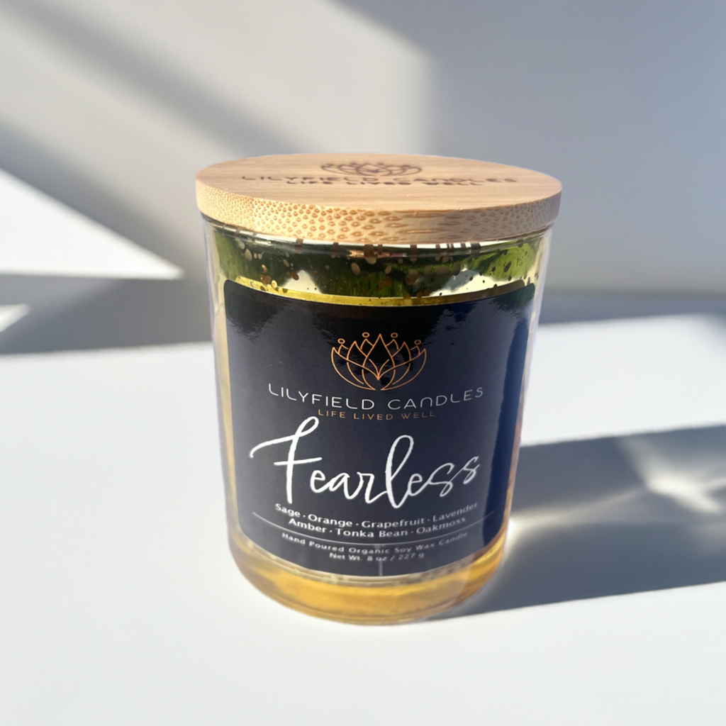 Fearless Soy Candle (Amber & Oakmoss)