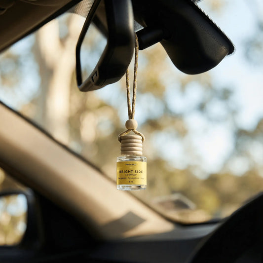 Hanging Car Diffuser | Non-Toxic Car Freshener Vibe & Glo Candle Studio